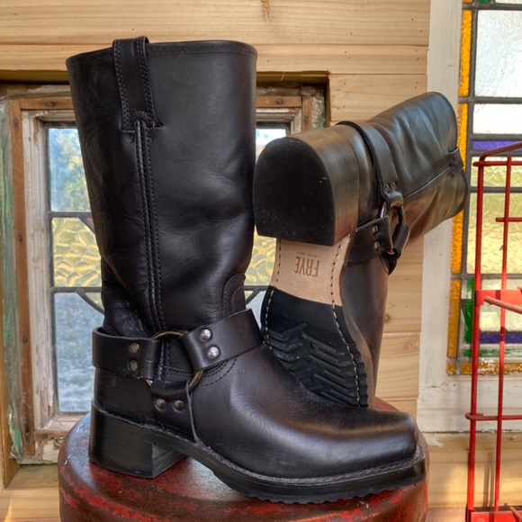 Frye Shoes - FRYE HEIRLOOM HARNESS TALL BOOTS